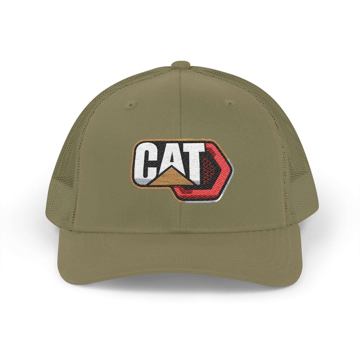 Caterpillar CAT logo embroidery Mesh Hat Cap