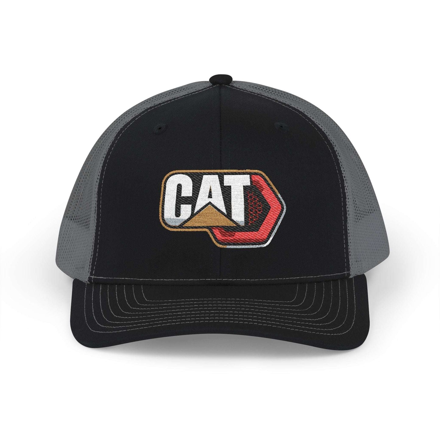 Caterpillar CAT logo embroidery Mesh Hat Cap
