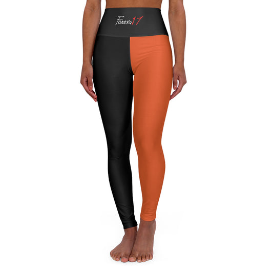 Lady17 High Waisted Yoga Leggings (AOP)