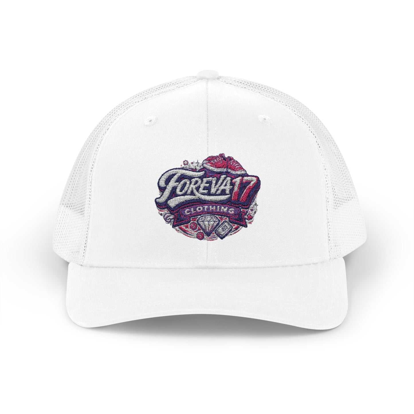 Trucker Cap with Retro ‘Dreamin’ Distressed Patch — Snapback Hat