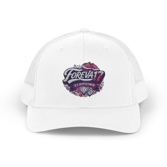 Trucker Cap with Retro ‘Dreamin’ Distressed Patch — Snapback Hat