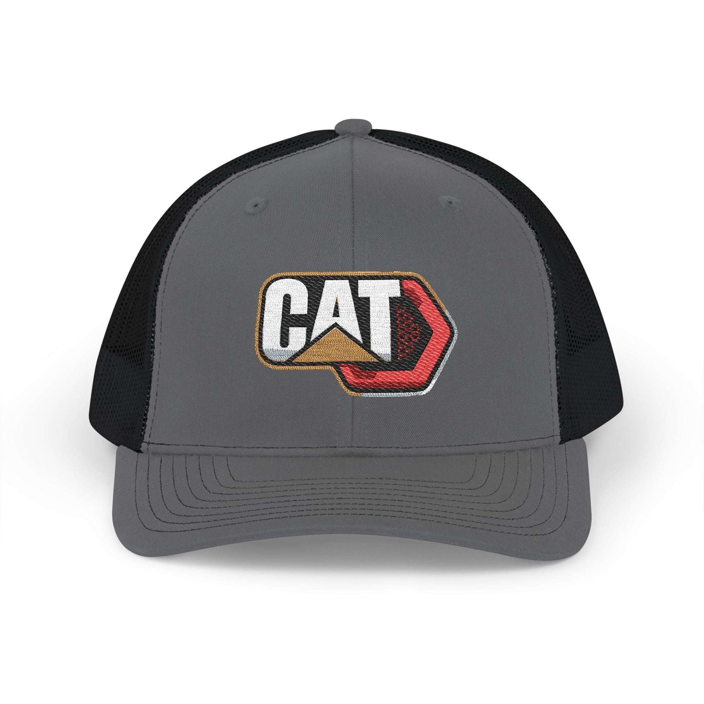 Caterpillar CAT logo embroidery Mesh Hat Cap