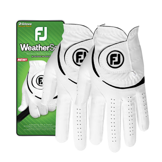 FootJoy Men's WeatherSof 2-Pack Golf Glove
